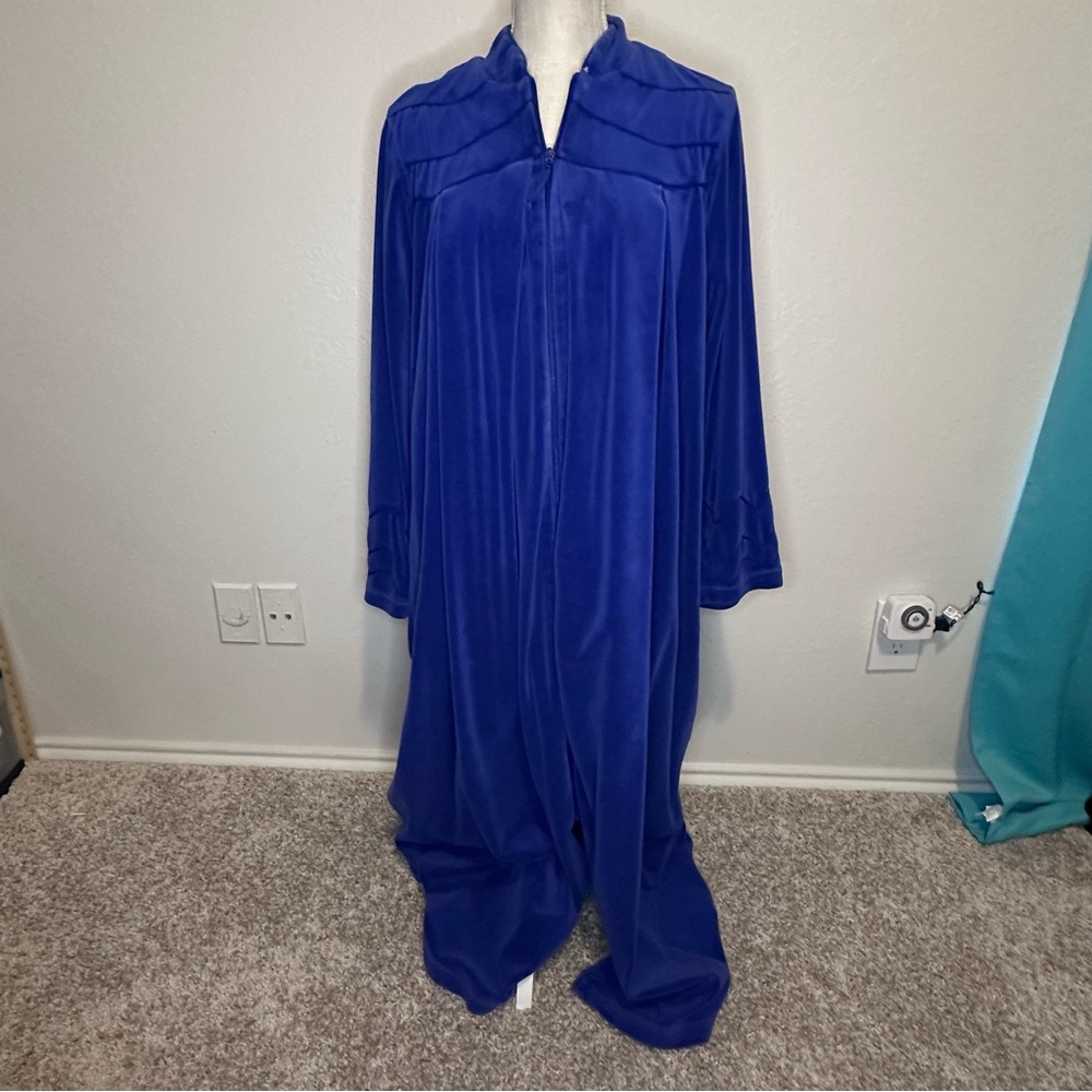 Blue Vintage Housecoat, Large